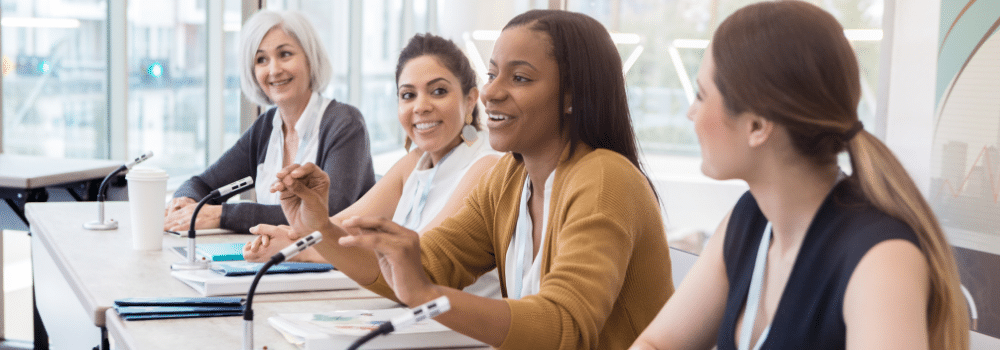 women leadership panel