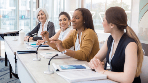 women leadership panel