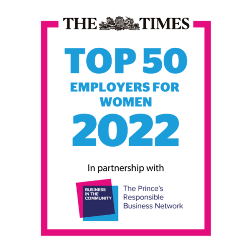 times top 50 employers for women