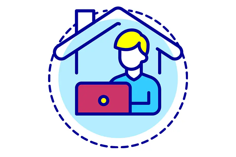 Blue Light Card Hybrid working