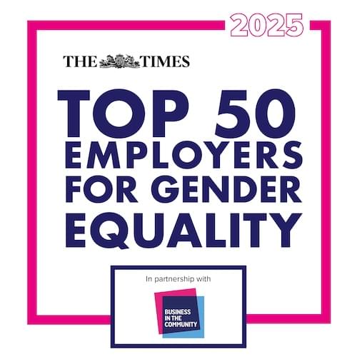 Top 50 employers for gender equality
