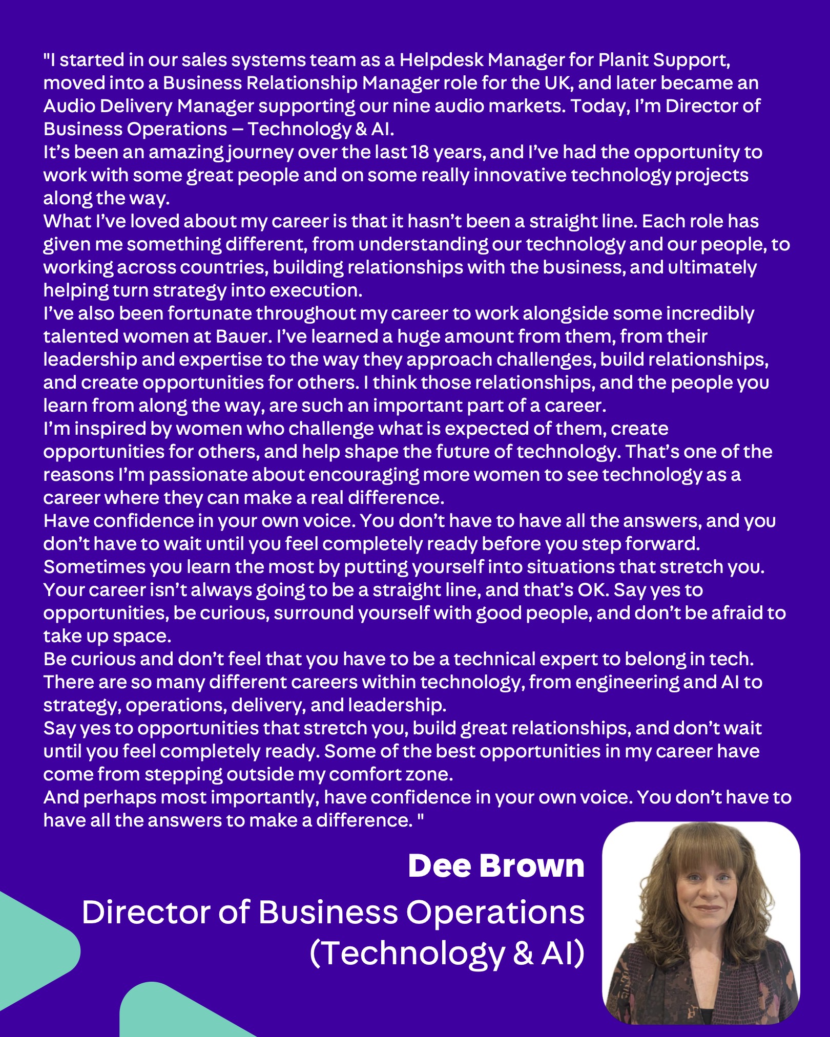 Bauer Media - Dee