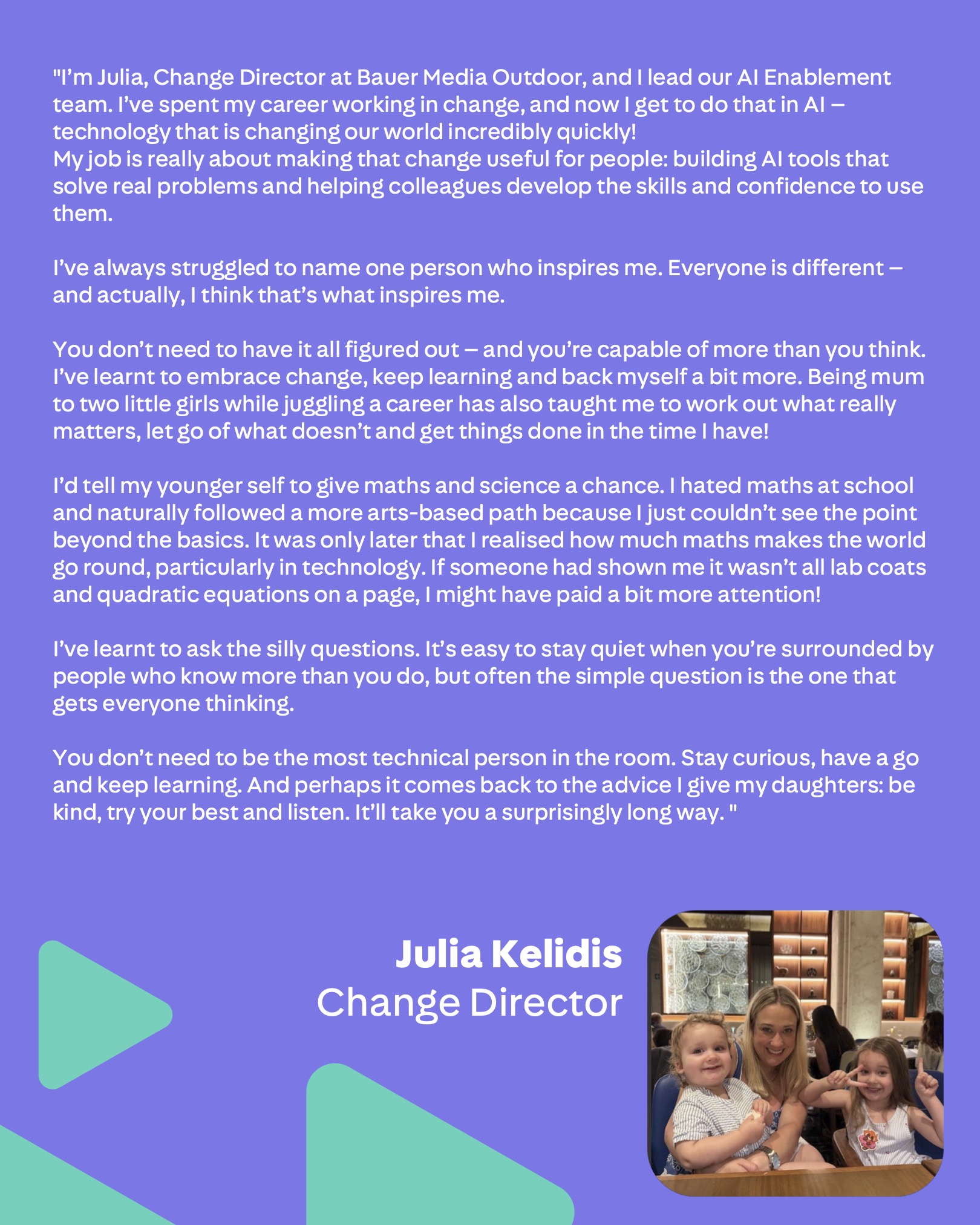 Bauer Media - Julia