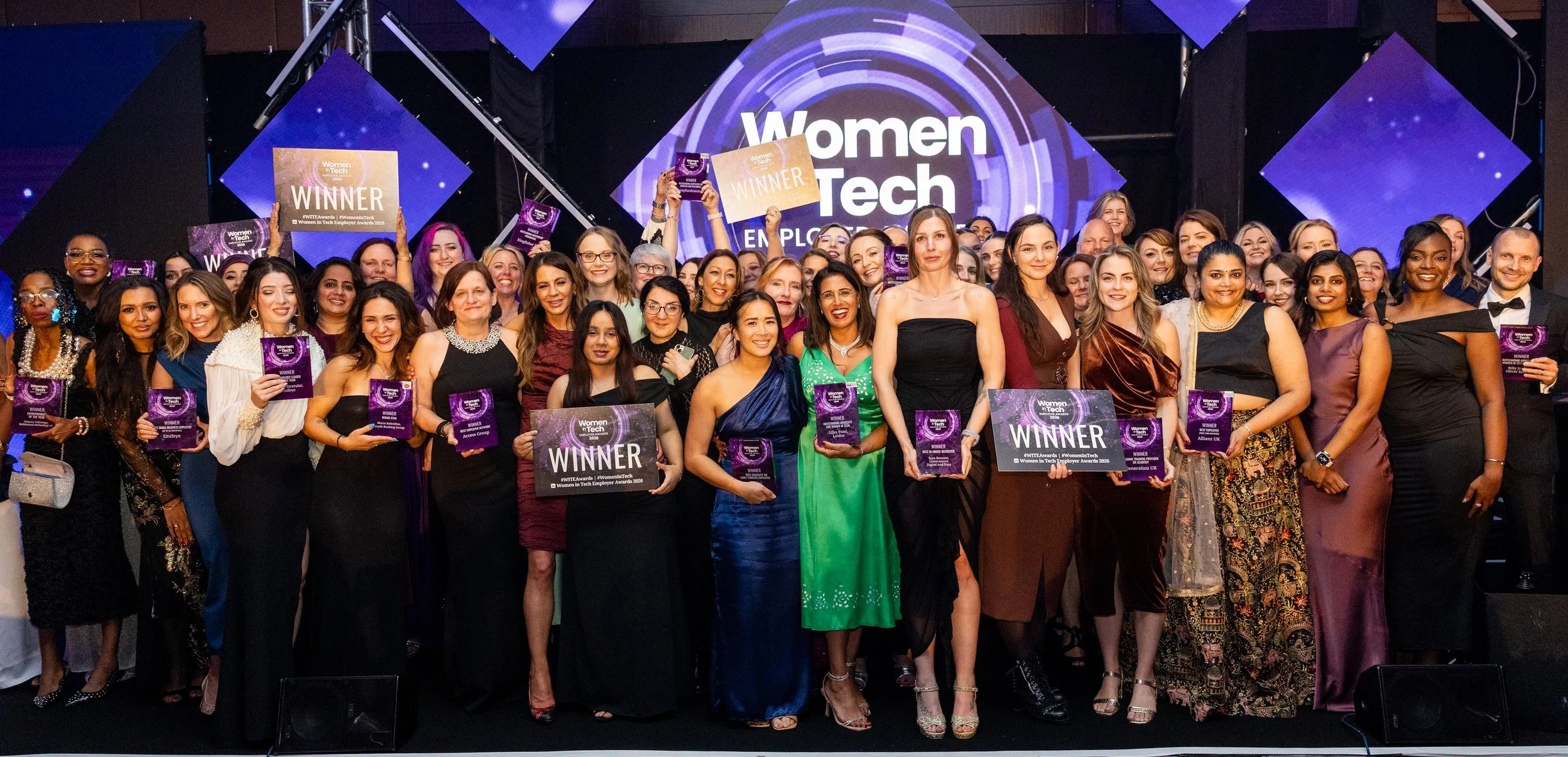 Women in Tech Awards 2026 - group photo